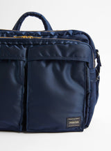 Bio-Nylon TANKER Sling Bag w/ Zip Navy (XL) by Porter Yoshida & Co. at Couverture & The Garbstore
Close-up