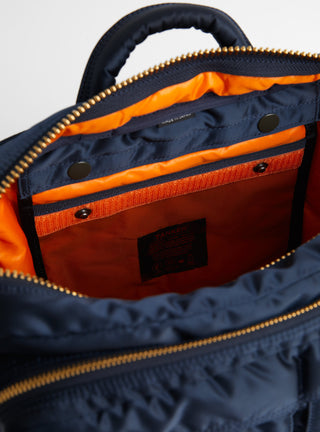 Bio-Nylon TANKER Sling Bag w/ Zip Navy (XL) by Porter Yoshida & Co. at Couverture & The Garbstore
Close-up3