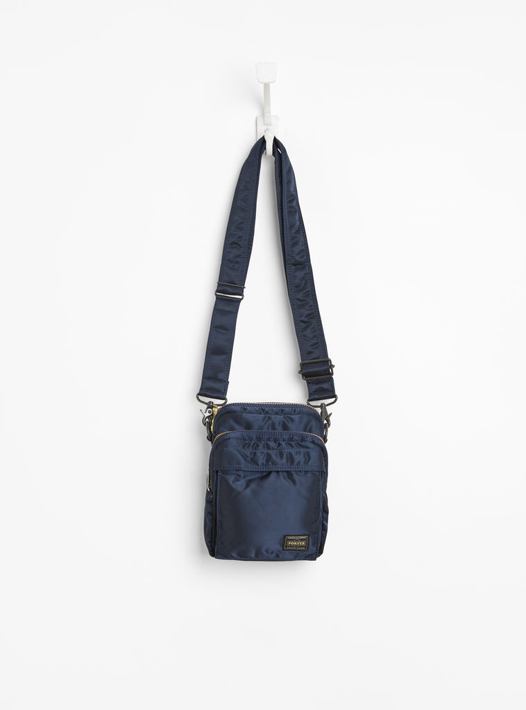 Bio-Nylon TANKER Vertical Bag Navy by Porter Yoshida & Co. at Couverture & The Garbstore
Front View