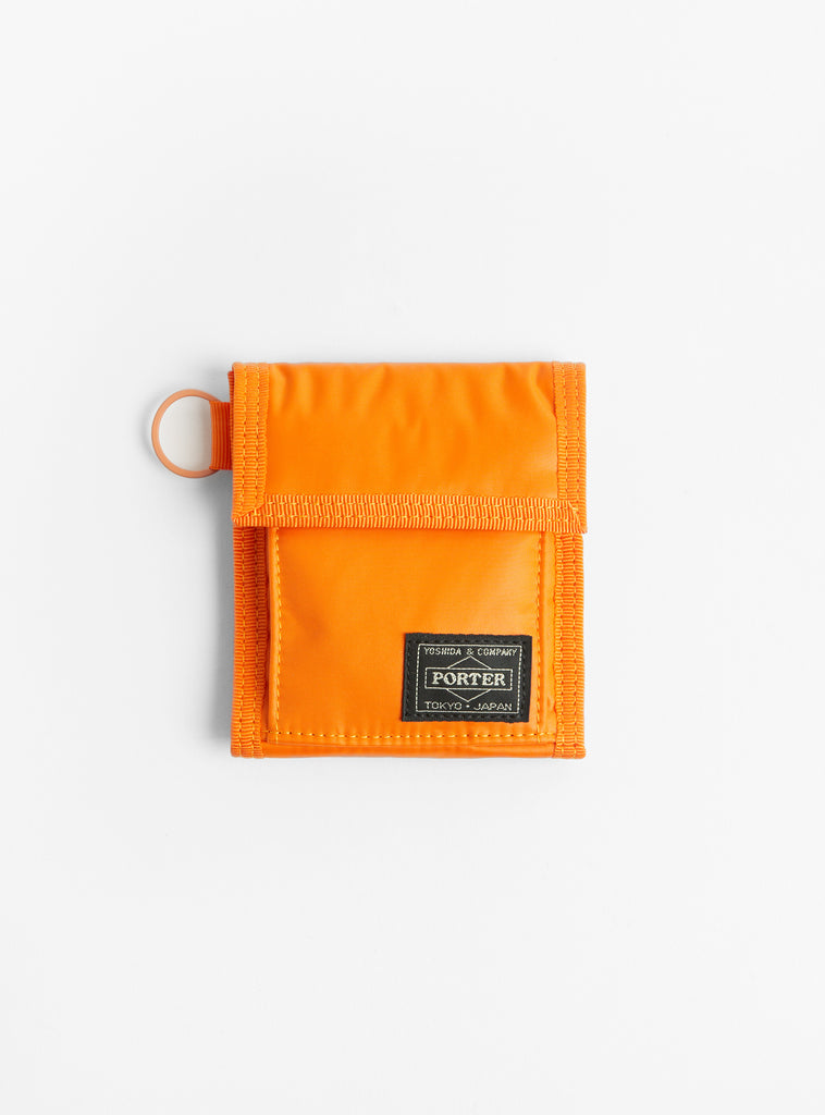 CAPSULE Square Wallet Orange by Porter Yoshida & Co. at Couverture & The Garbstore