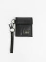 CAPSULE Square Wallet Black by Porter Yoshida & Co. at Couverture & The Garbstore
Front2