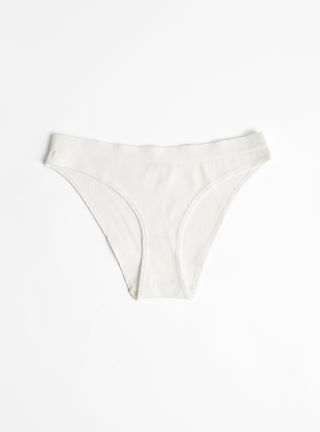 Chrissie Brief Natural White by Elliot Organics at Couverture & The Garbstore
Front View