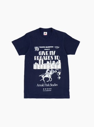 Vintage Broadway T-Shirt Navy by Arnold Park Studios at Couverture and The Garbstore 