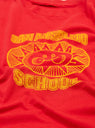 Vintage San Anselmo T-Shirt Red by Arnold Park Studios at Couverture and The Garbstore close up