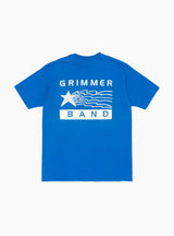 Vintage Grimmer Band T-Shirt Blue by Arnold Park Studios at Couverture and The Garbstore reverse