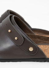 Sleepy Mule Brown by Soeur at Couverture and The Garbstore close up