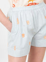 Colbie Shorts Greek Art Ciel Blue by Laite Works at Couverture & The Garbstore
Close-up