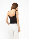 Tank Top Black by Baserange at Couverture & The Garbstore
Model Back View