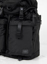 SENSES Backpack Black by Porter Yoshida & Co. at Couverture and The Garbstore close up 