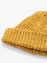 Cotten & Linen Rib Beanie Mustard by Sublime | Couverture & The Garbstore