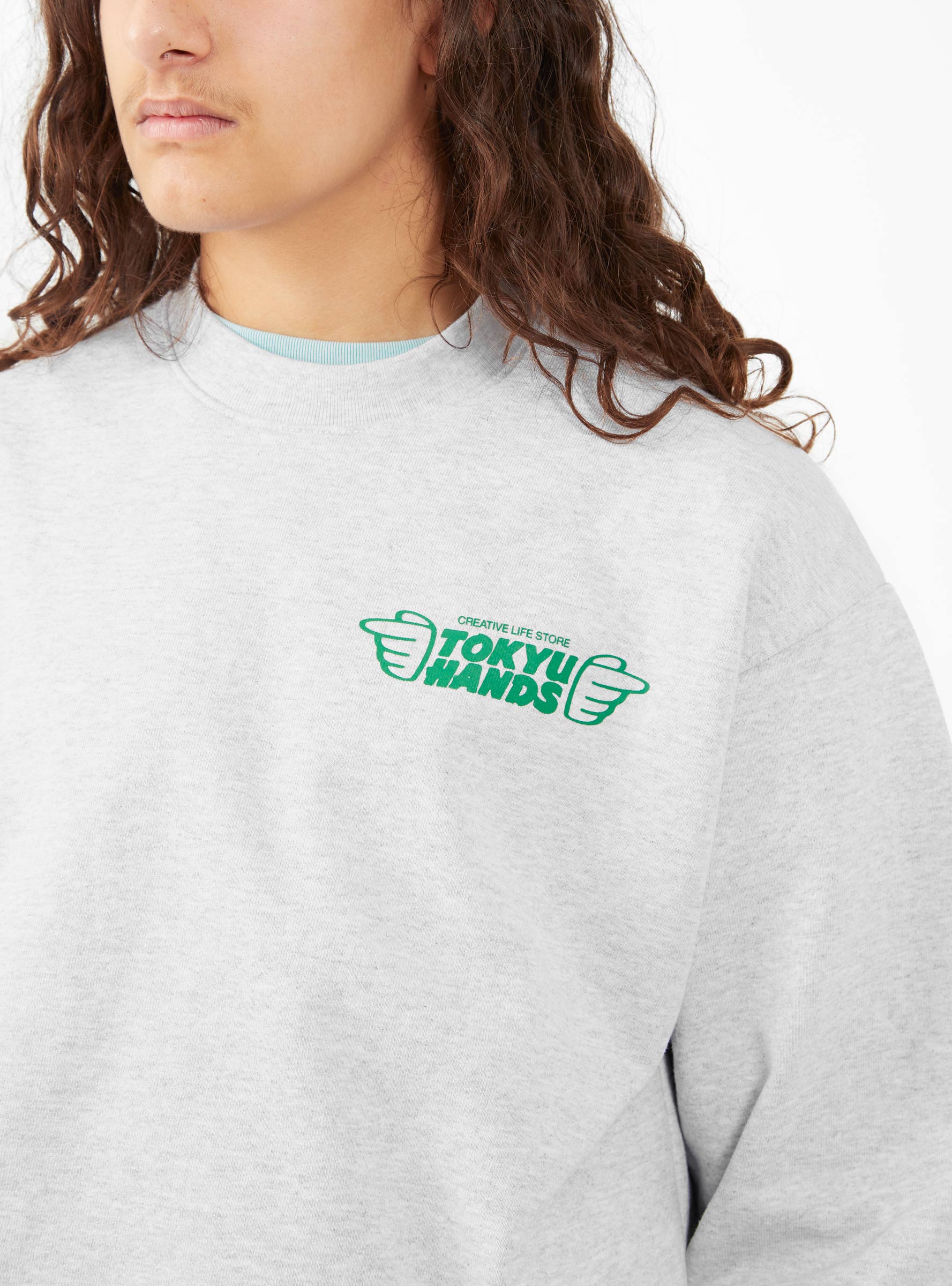 Tokyu Hands Sweatshirt Heather Grey