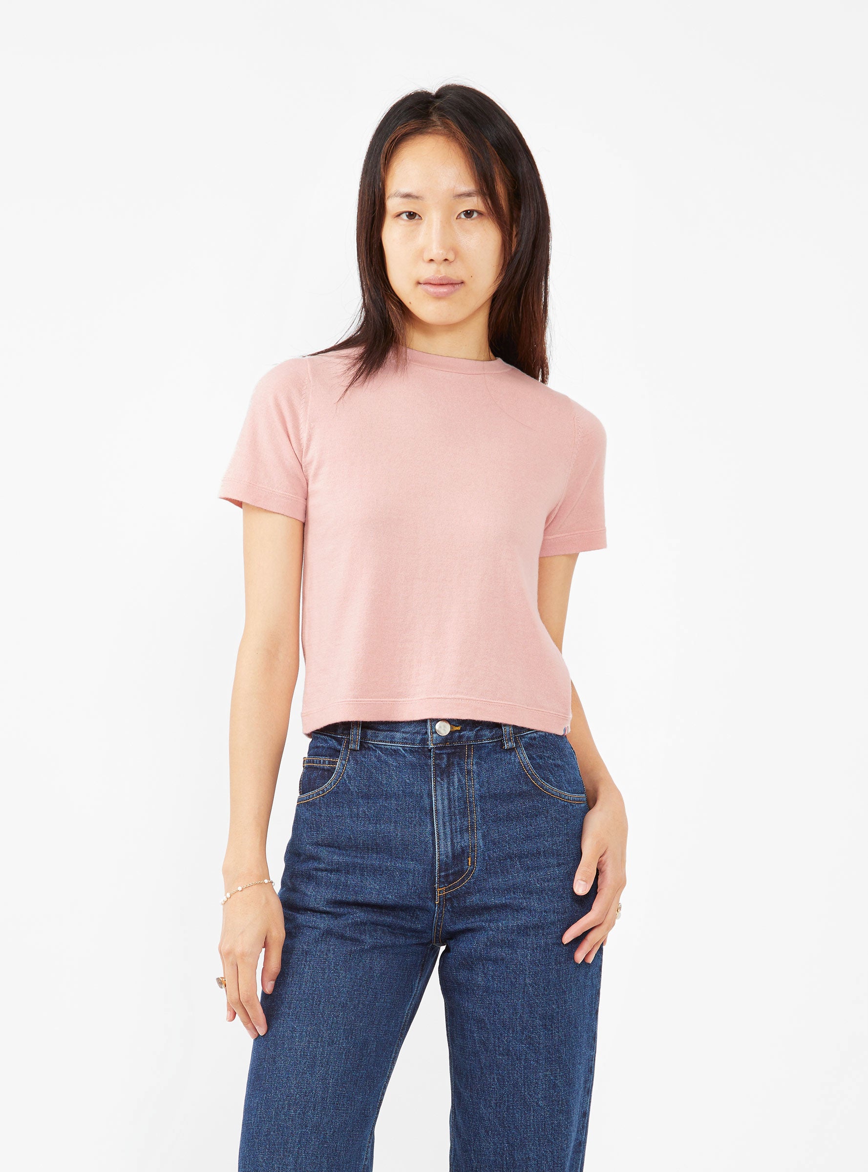 No.267 Tina T-Shirt Blossom Pink by Extreme Cashmere | Couverture