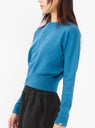 No.257 Blouson Cardigan Agua Blue by Extreme Cashmere | Couverture & The Garbstore