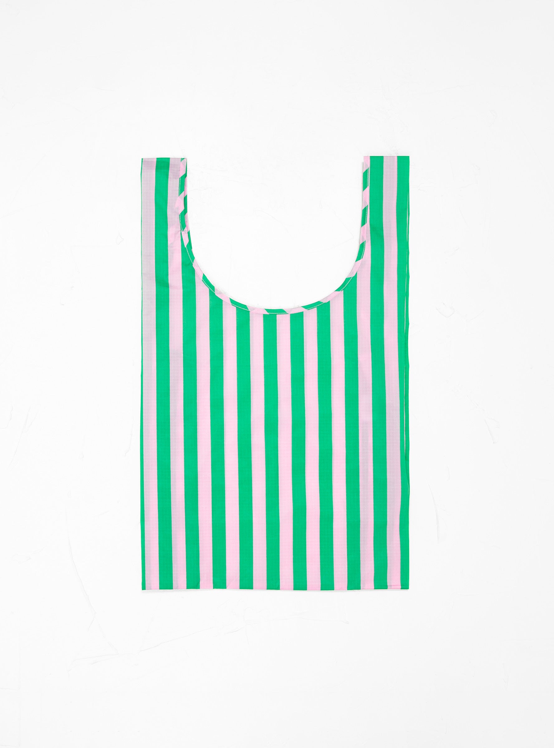 Duck Bag : Green Awning Stripe - Baggu