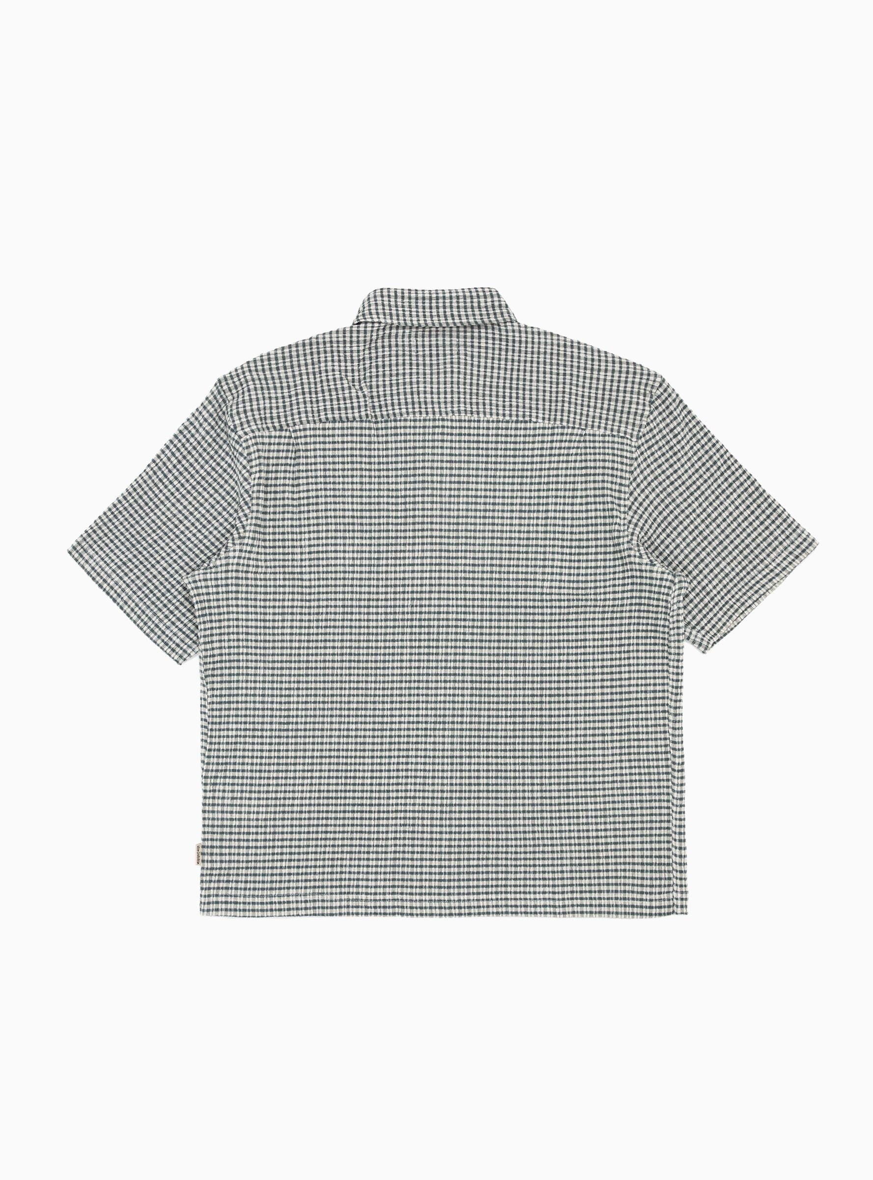 Wrinkly Shirt Green Gingham by Stüssy | Couverture & The Garbstore