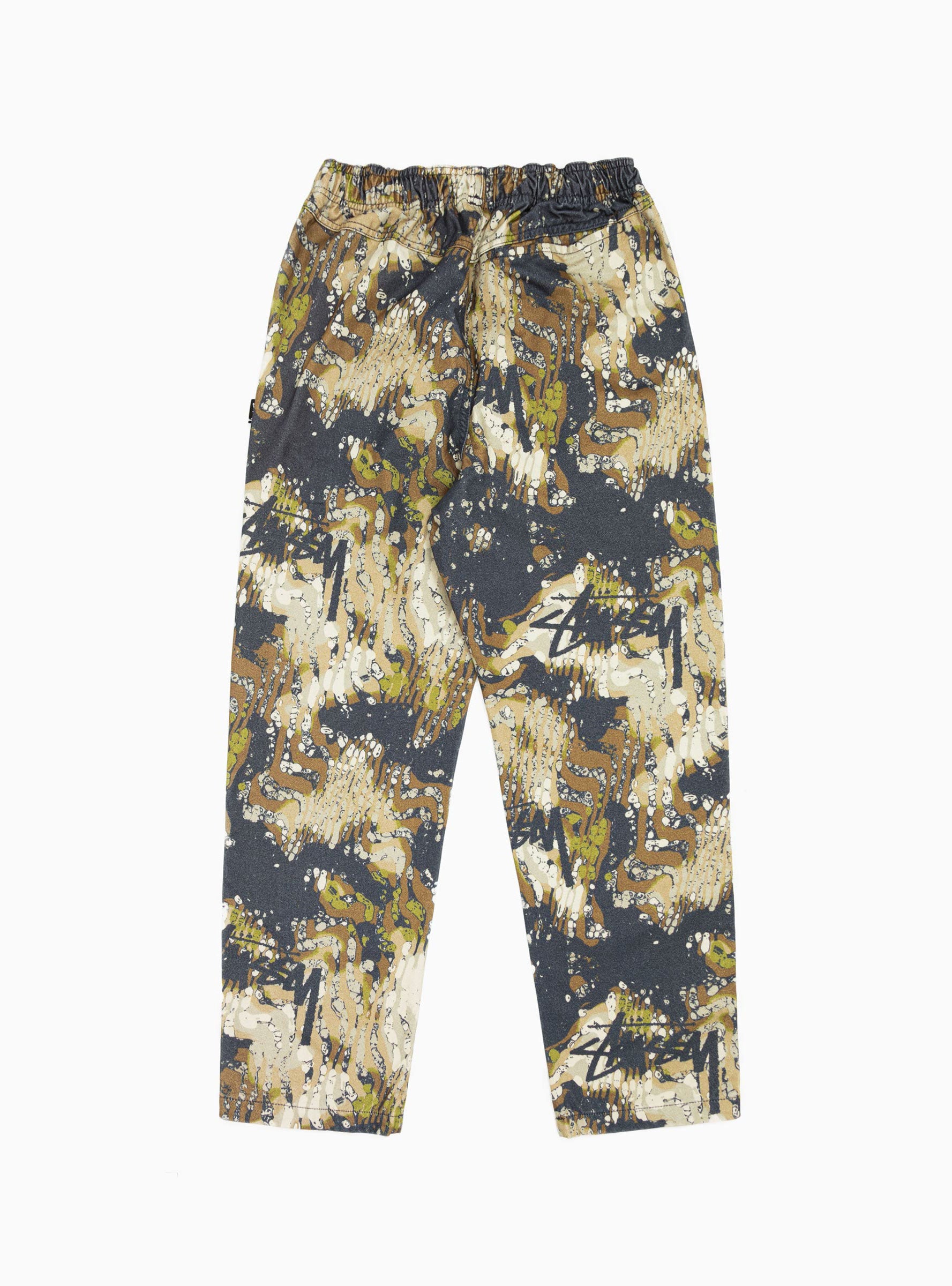 Veil Camo Beach Trousers Multi Terranea by Stüssy