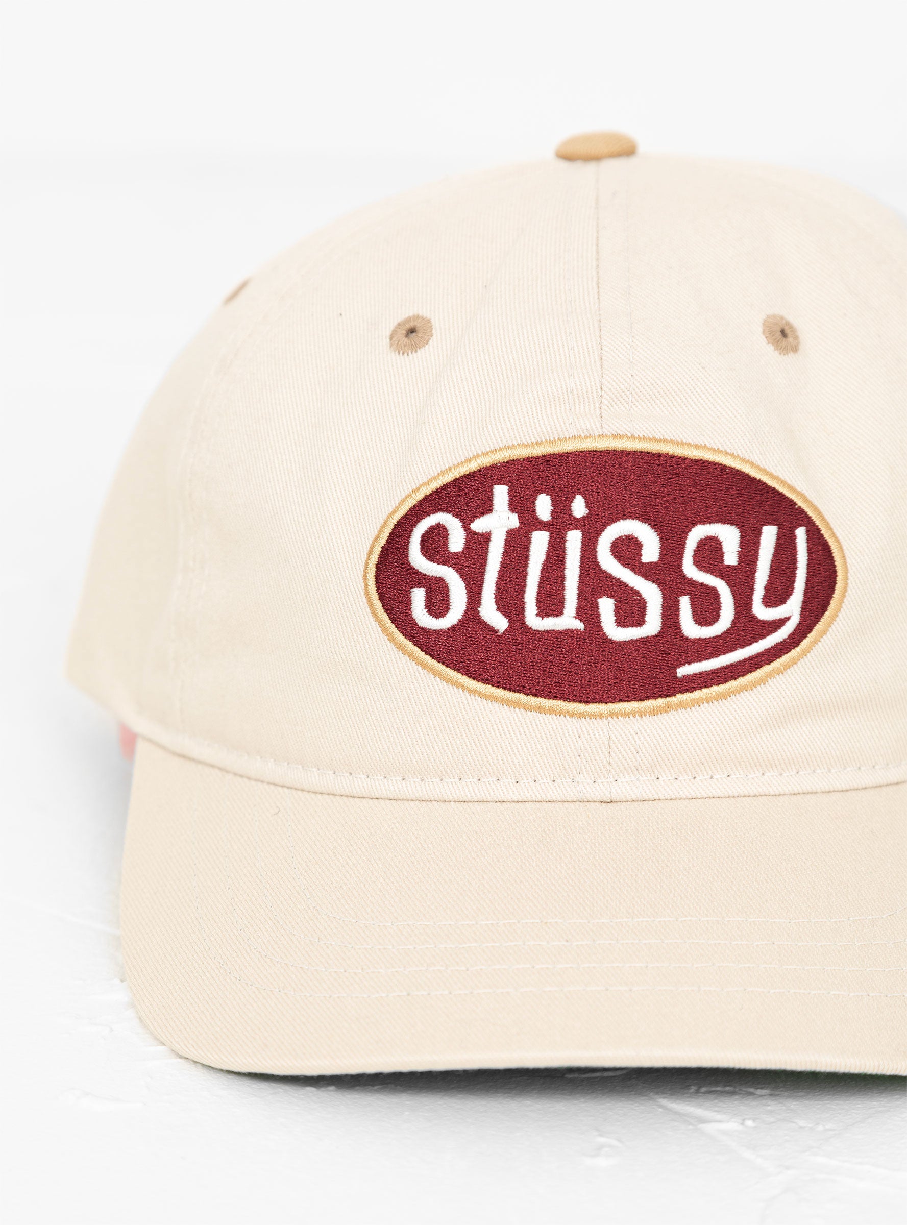 Pitstop Low Pro Cap Bone White by Stüssy | Couverture & The Garbstore