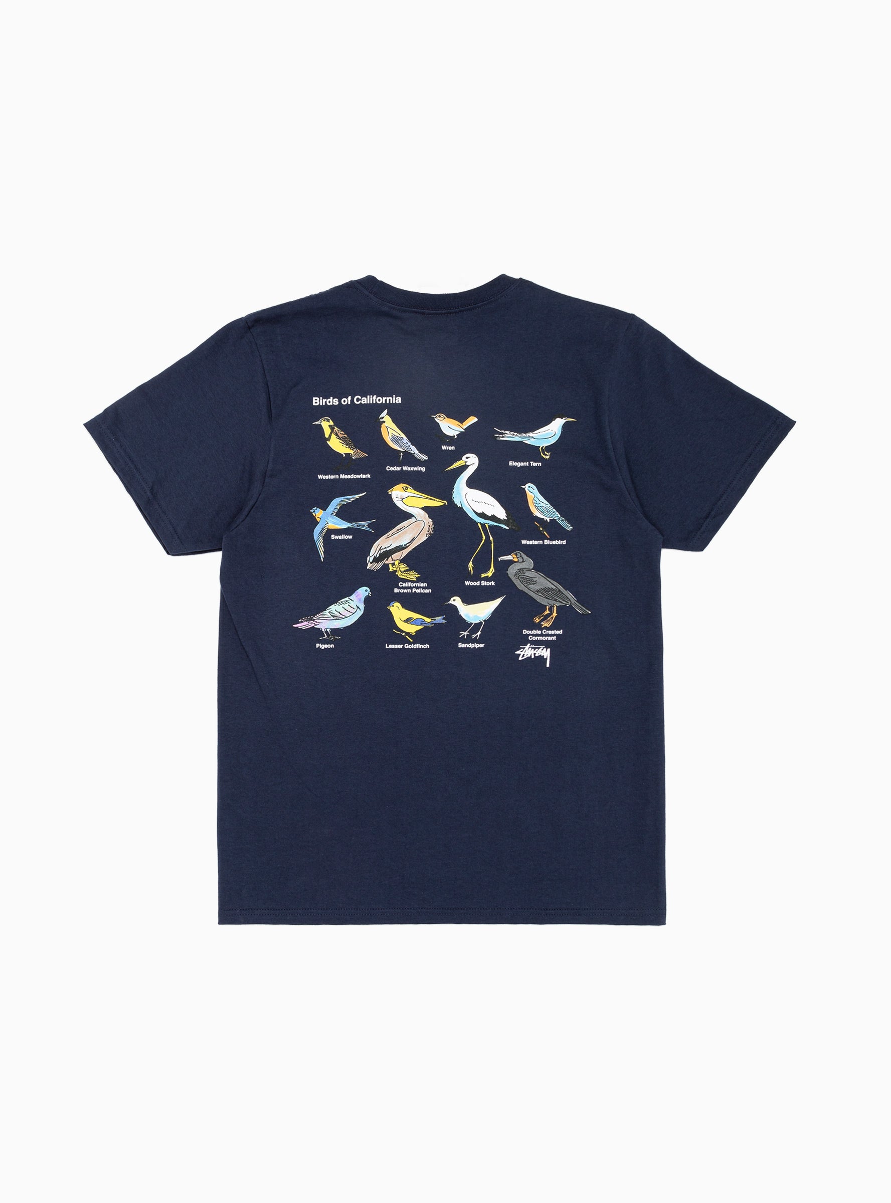 California Birds T-shirt Navy