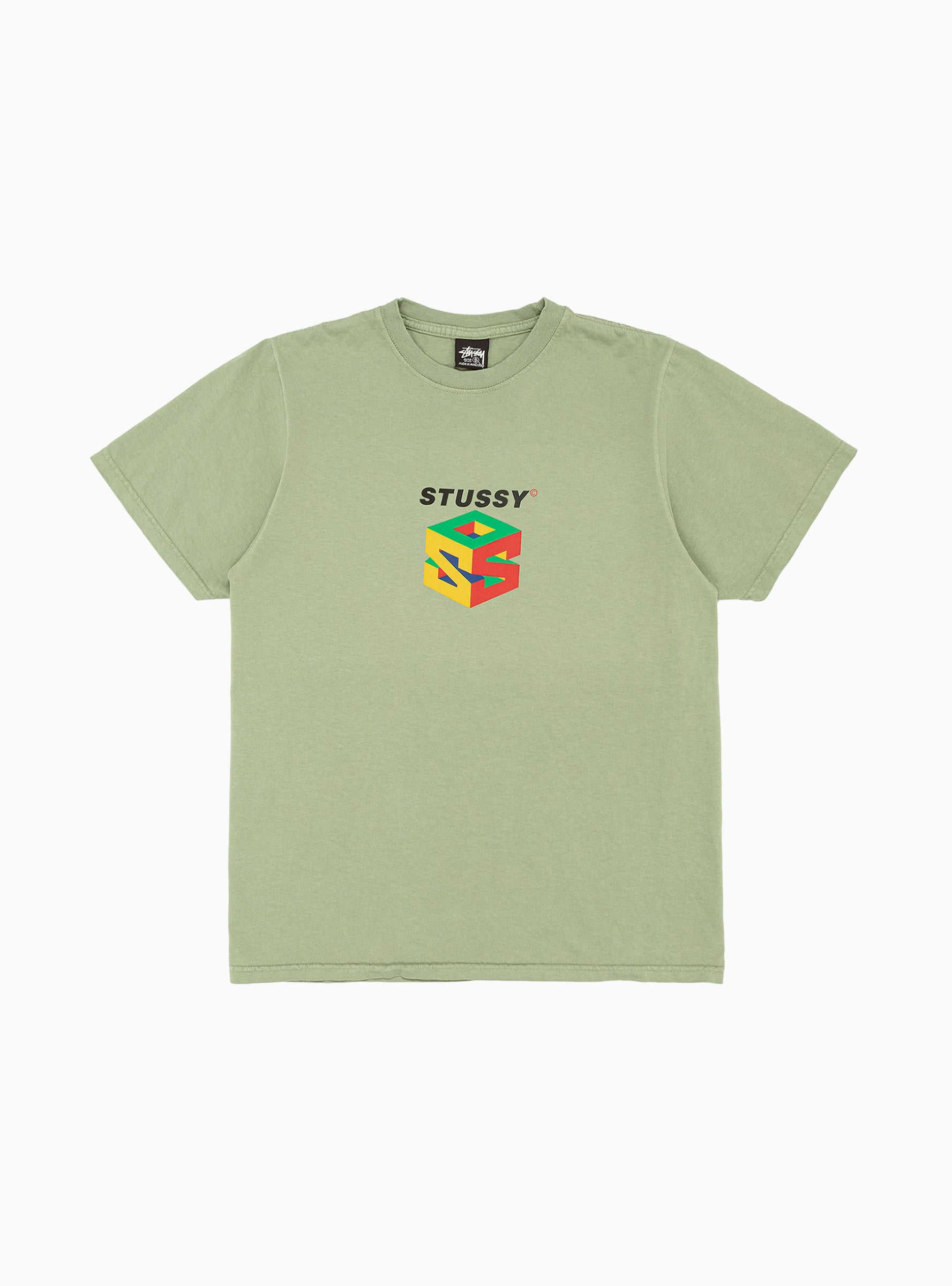 S64 Pig. Dyed T-shirt Artichoke Green