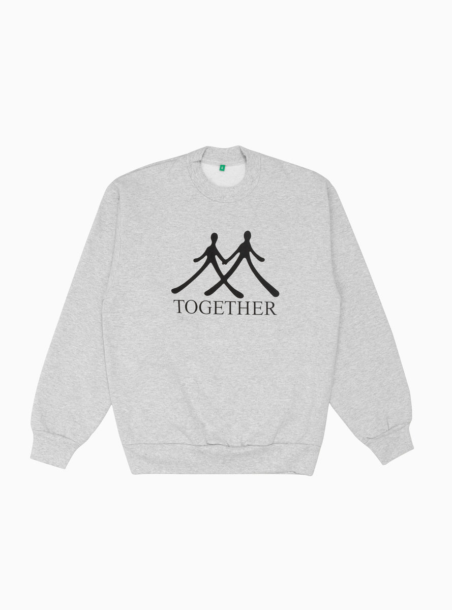 Together Sweatshirt Heather Grey by b.Eautiful | Couverture & The