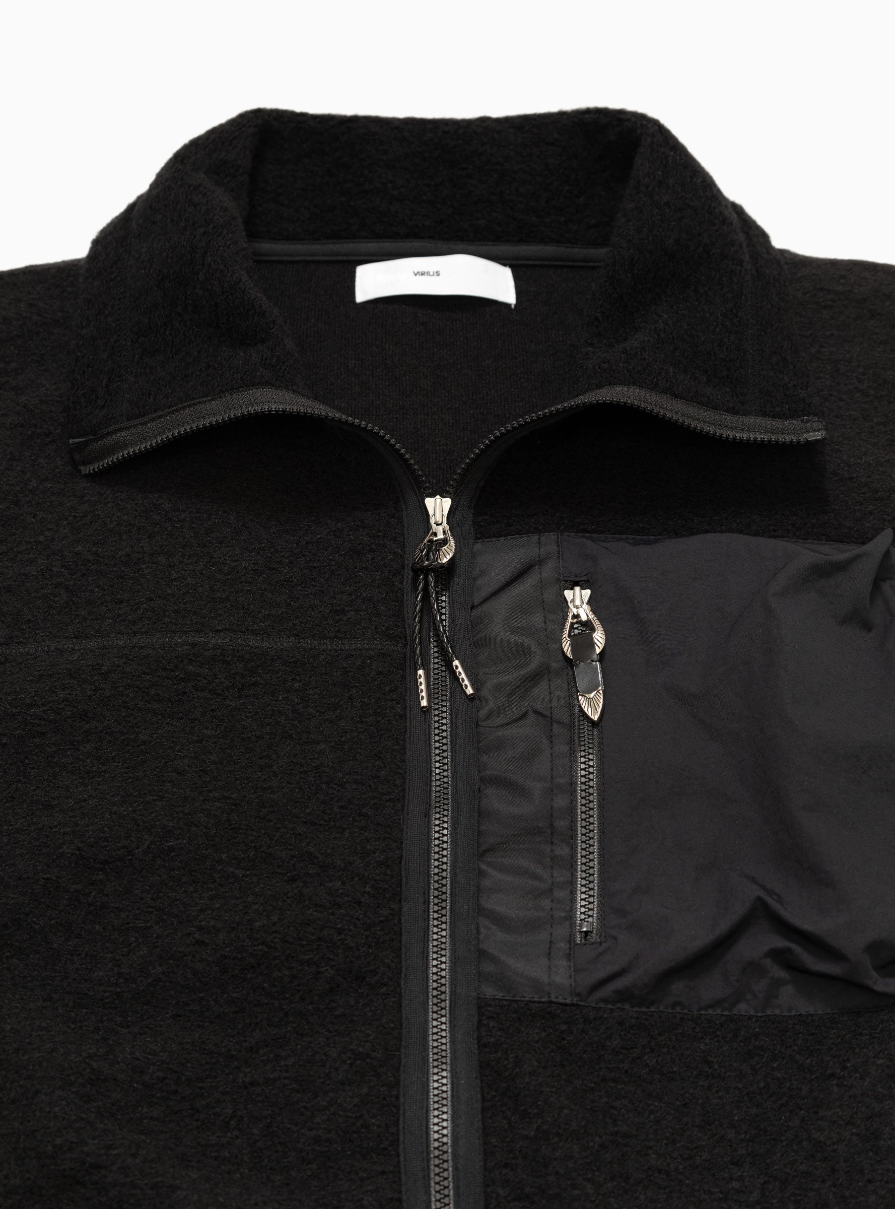 Wool Jersey Vest Jacket Black by TOGA VIRILIS | Couverture & The