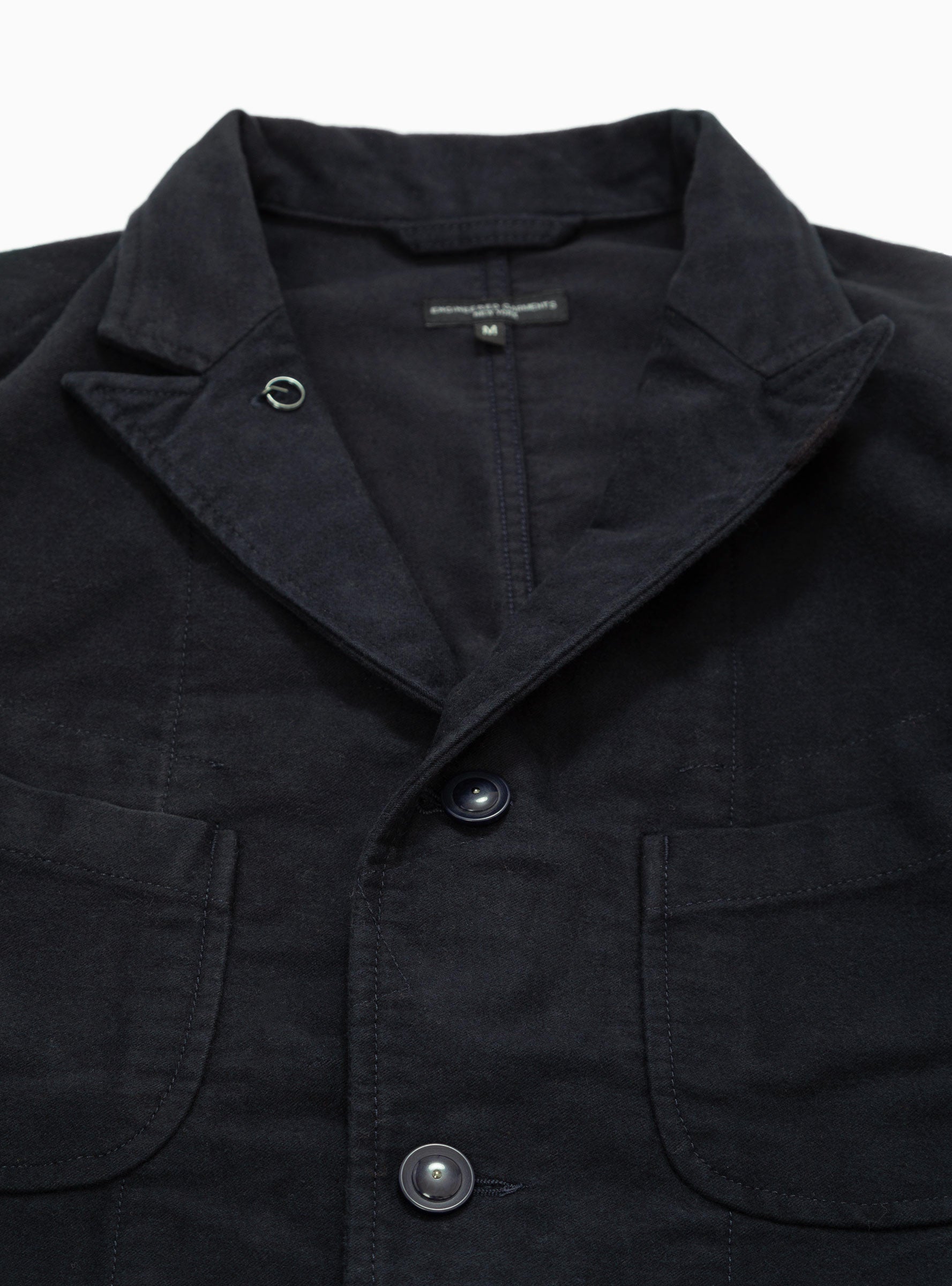 Bedford Moleskin Jacket Dark Navy by Engineered Garments