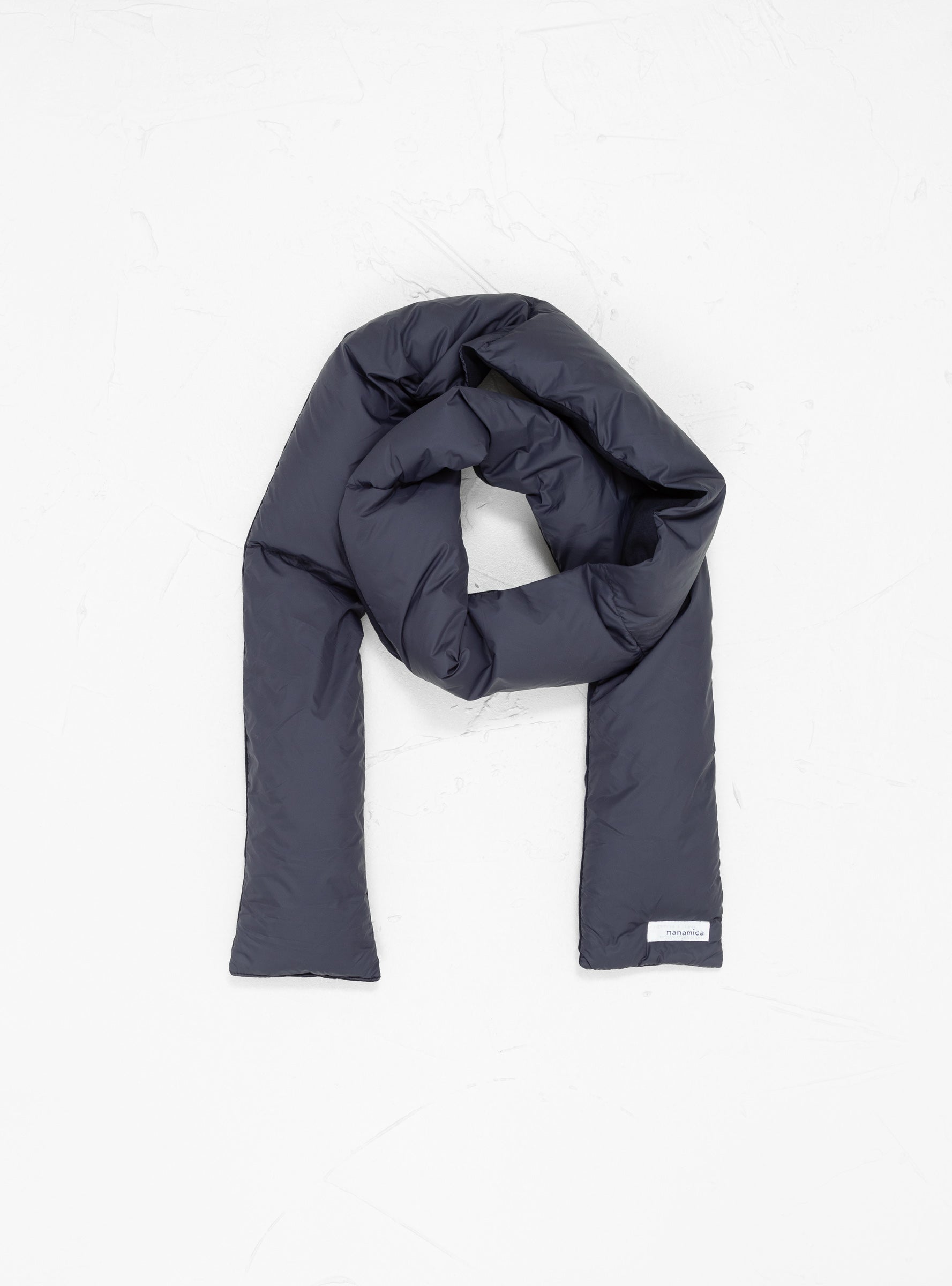 Down Muffler Scarf Navy by nanamica | Couverture & The Garbstore