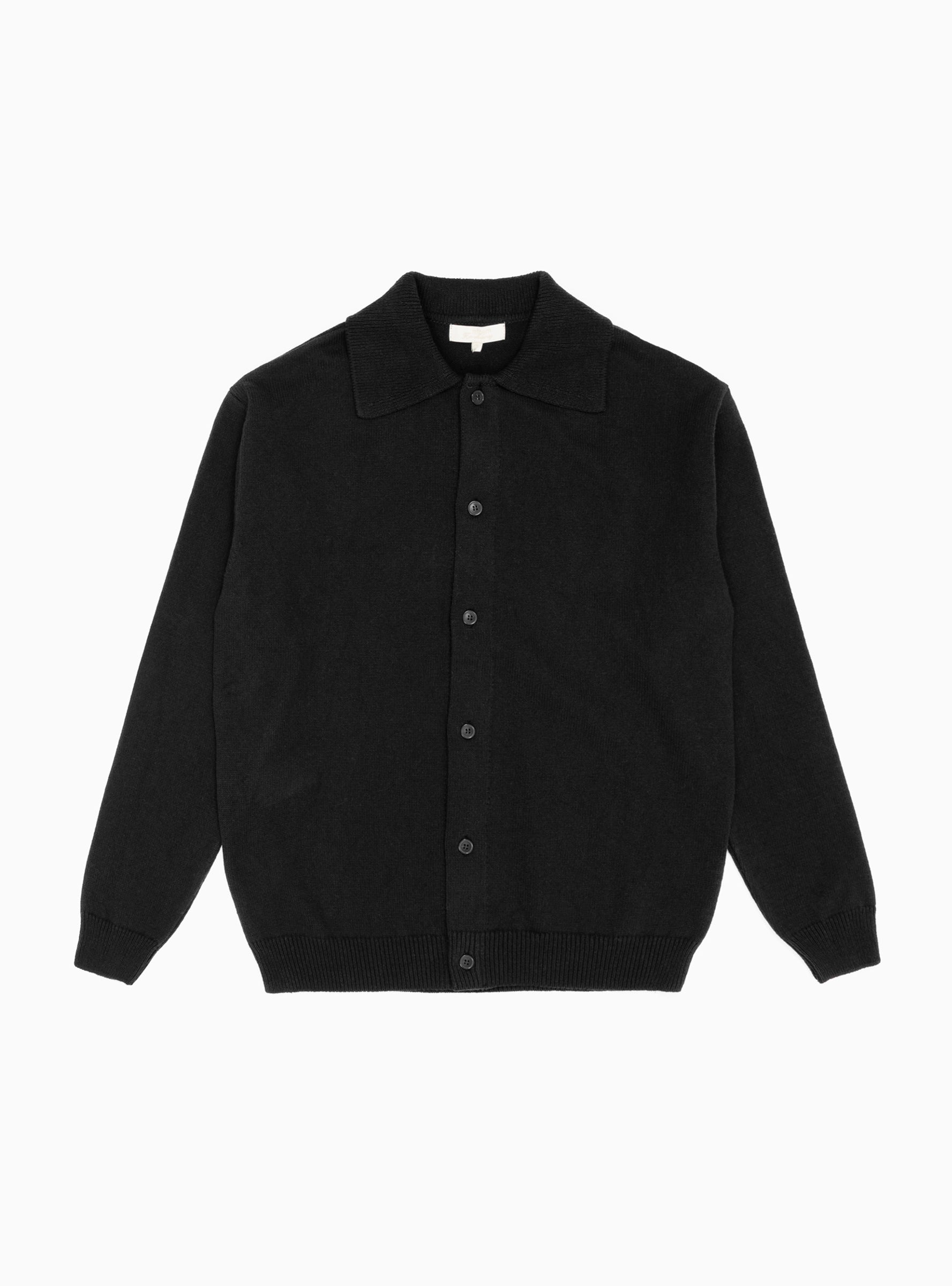 Formal Polo Shirt Black by mfpen | Couverture & The Garbstore