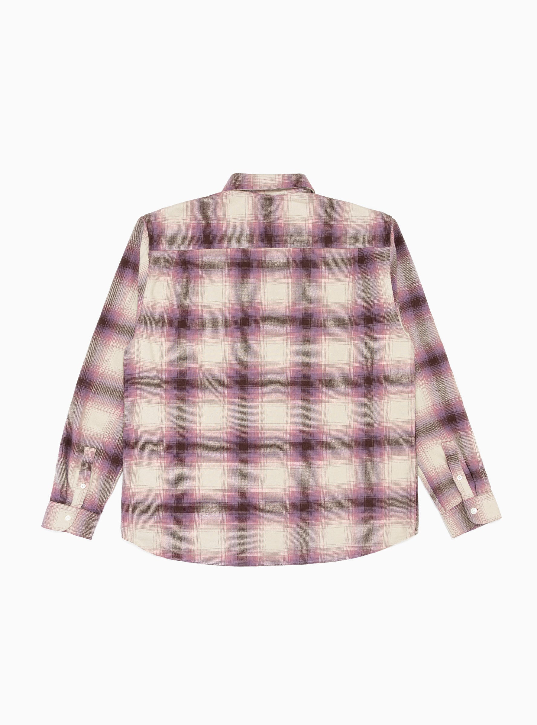 Bay Plaid Shirt Berry by Stussy | Couverture & The Garbstore