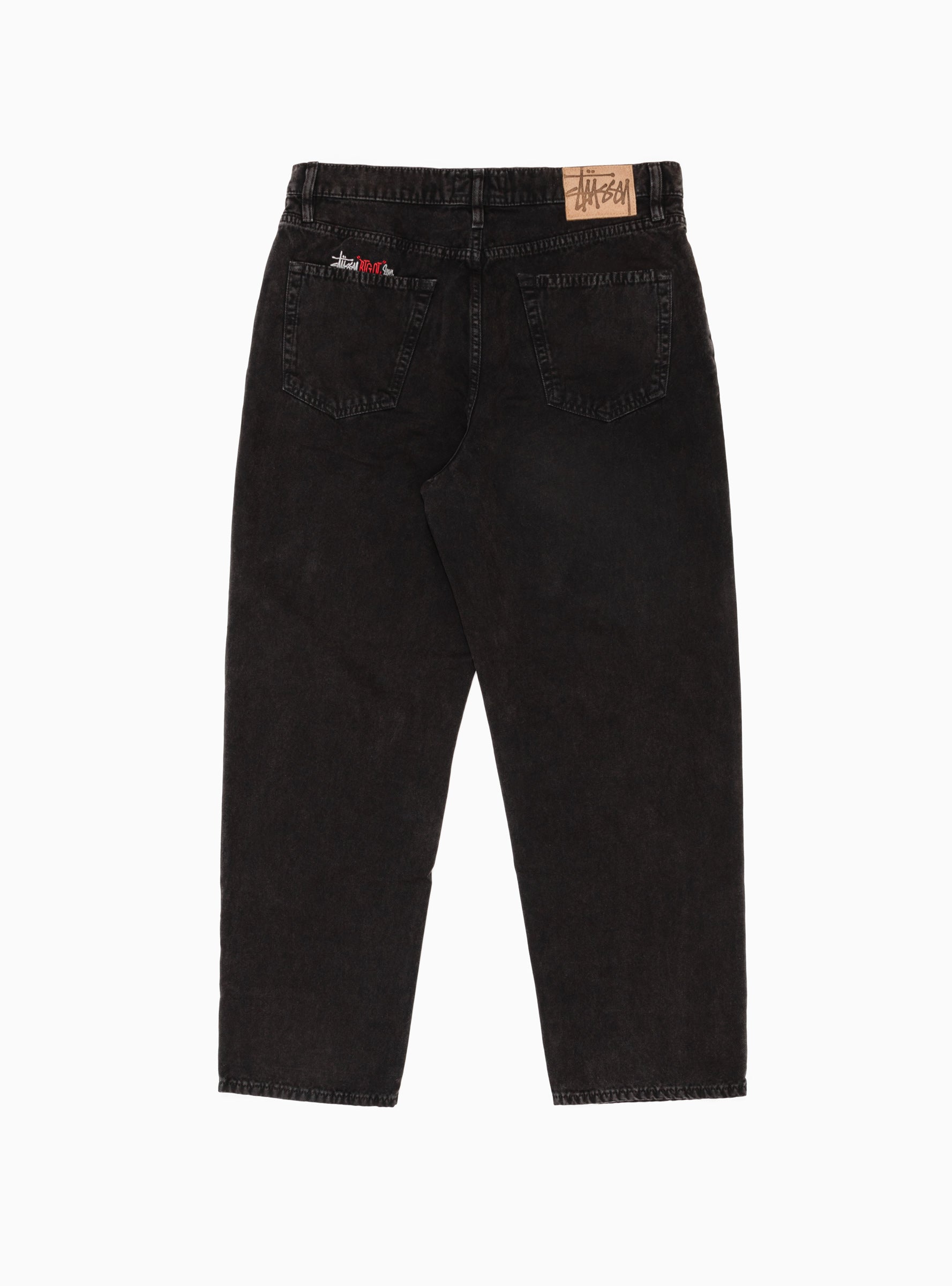 Washed Canvas Big Ol' Jeans Black by Stüssy | Couverture & The