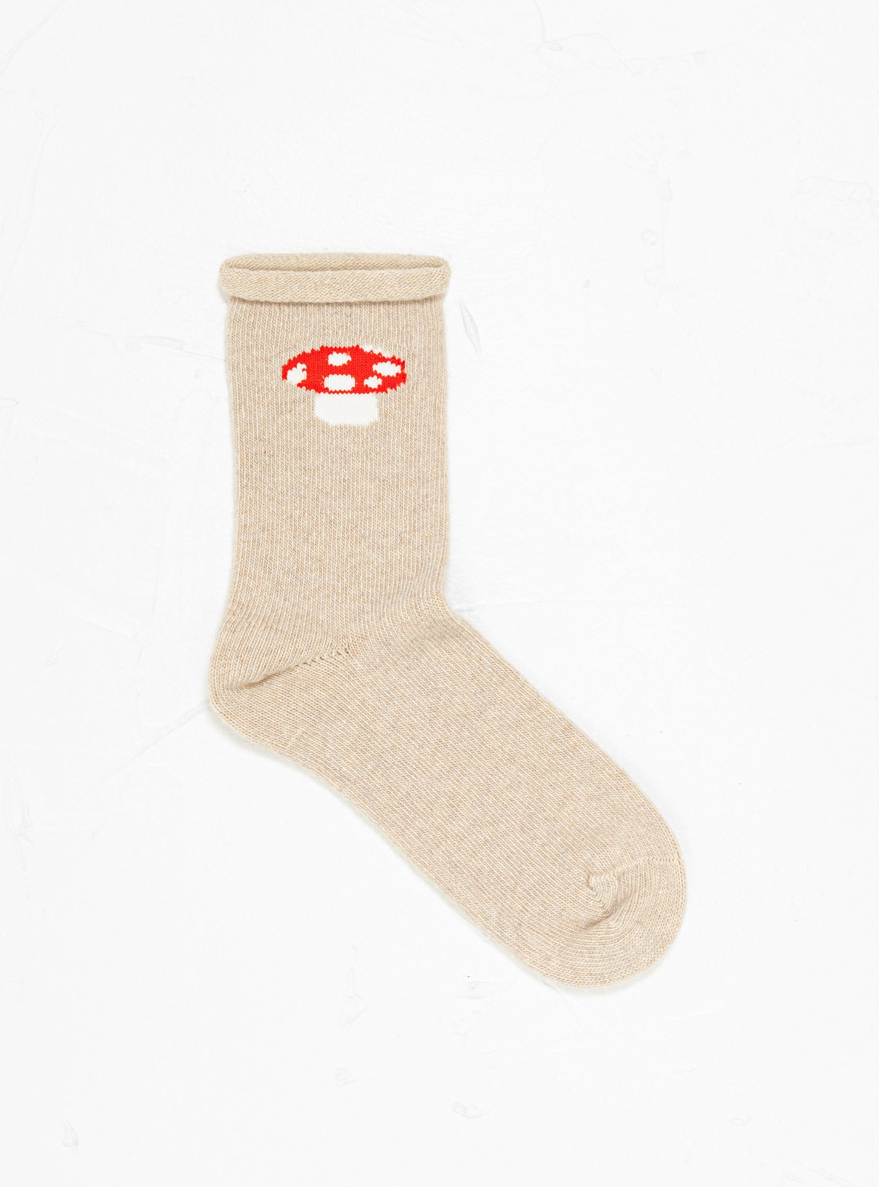 Red Cap Cashmere Crew Socks Natural by Hansel From Basel | Couverture ...