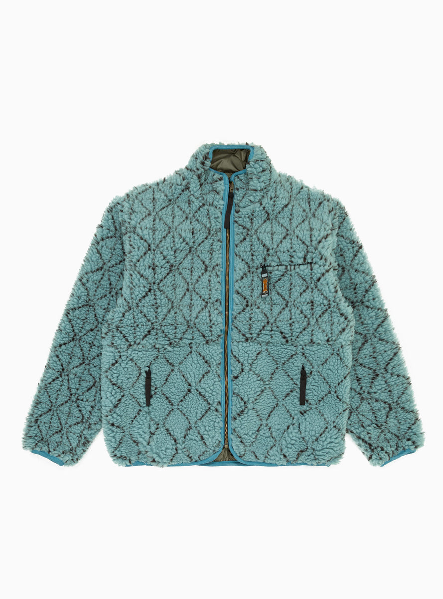 DO-GI Sashiko Boa Fleece Blue by Kapital | Couverture & The