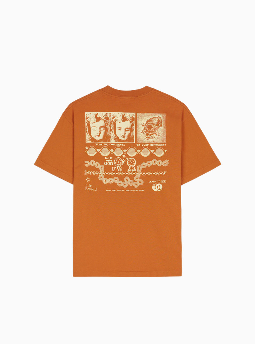 Life Beyond T-shirt Rust by Brain Dead | Couverture & The Garbstore