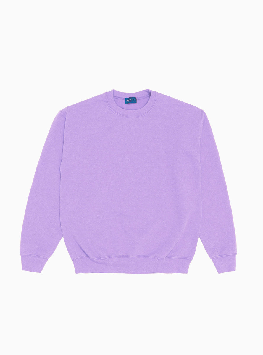 Light purple crewneck sale