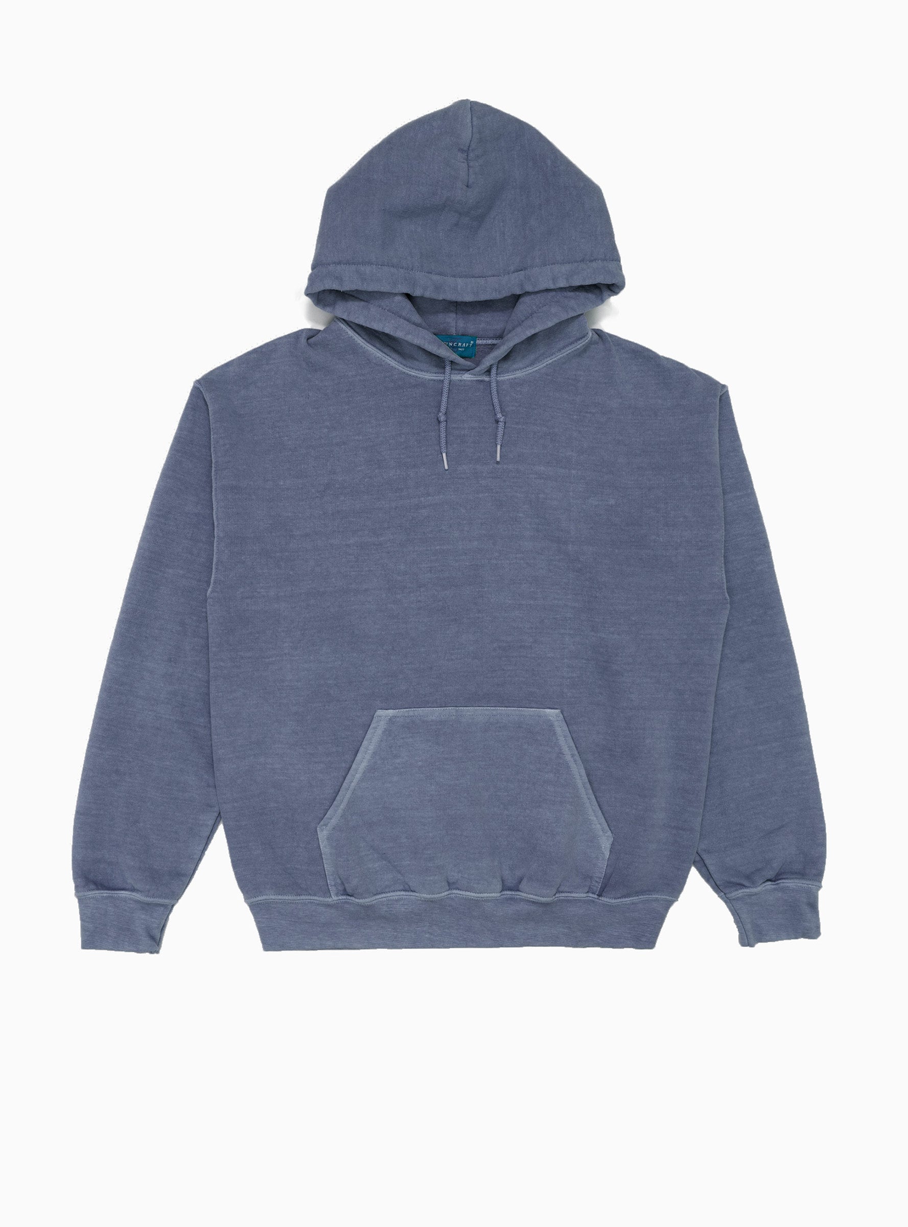 Pigment Dyed Hoodie Navy by Towncraft