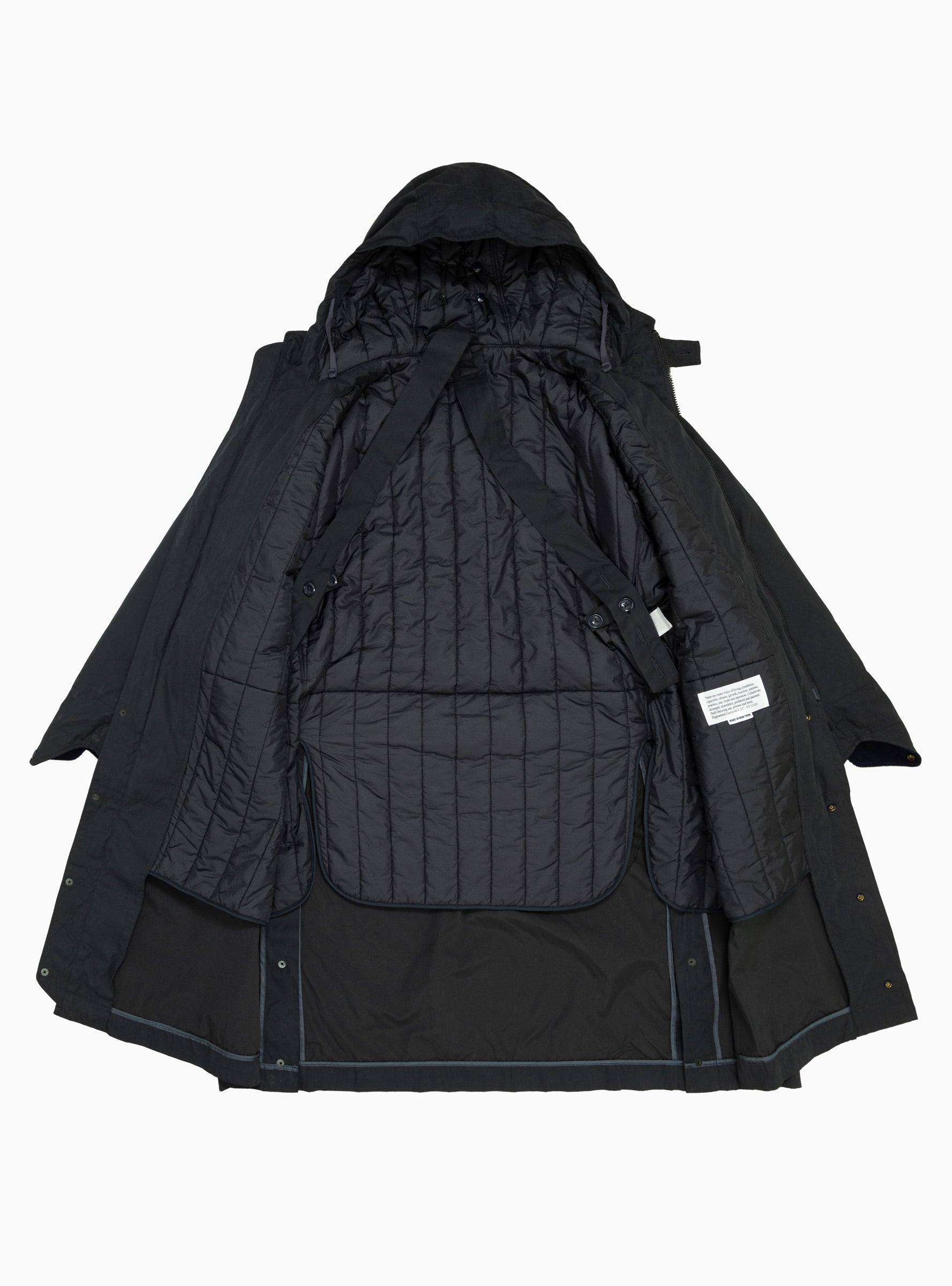 PC Coated Storm Coat Dark Navy by Engineered Garments | Couverture ...