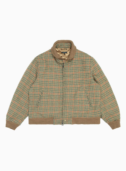 LL Jacket Khaki Gunclub Check by Engineered Garments | Couverture