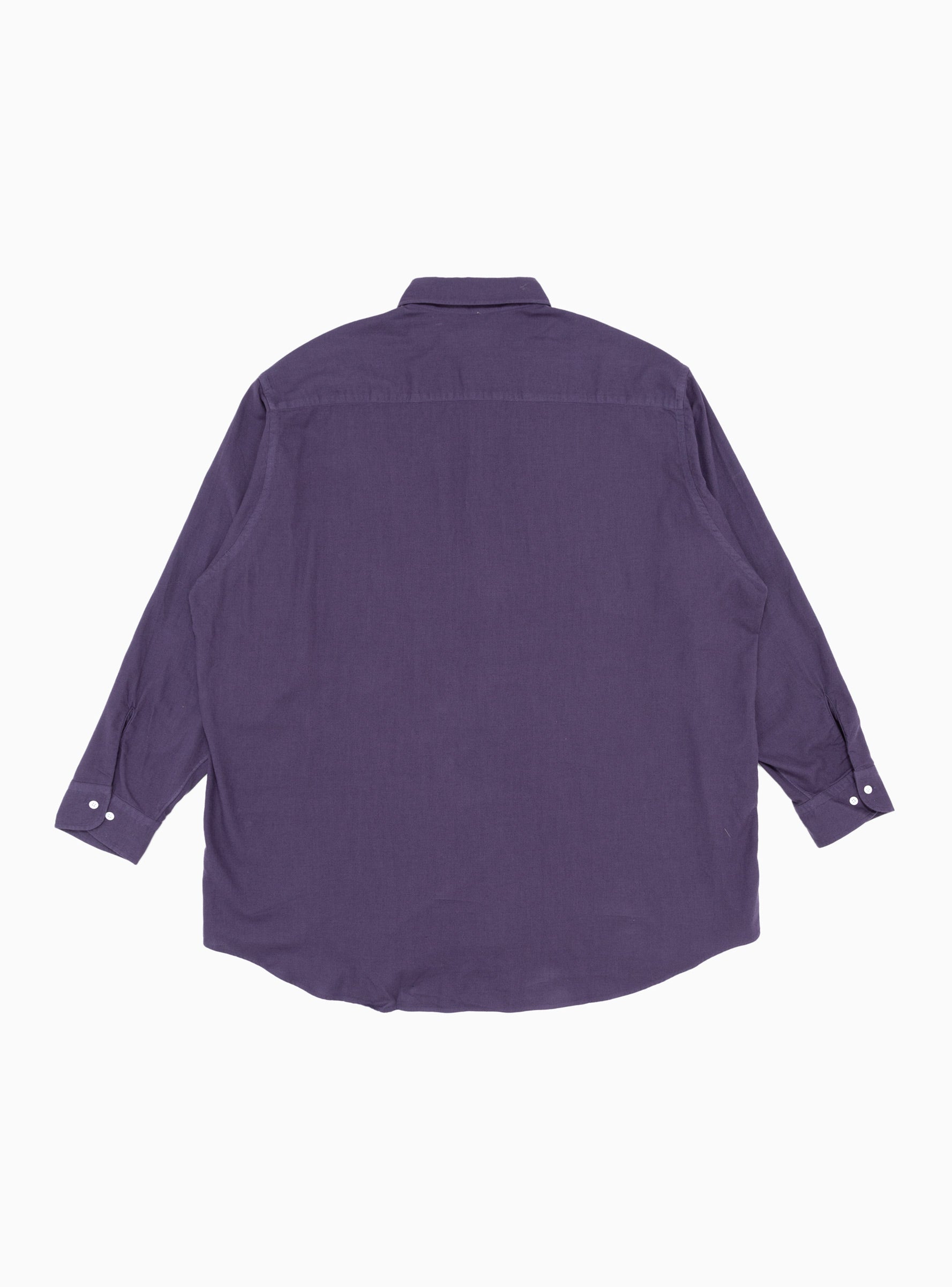 Cotton & Cashmere Work Shirt Purple