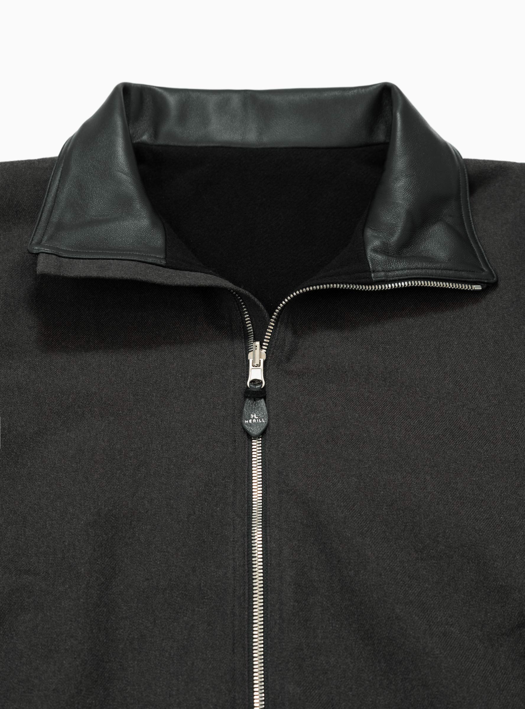 Weekend Cotton Twill Jacket Black by HERILL | Couverture & The