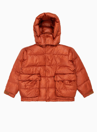 Tech Backpacker Down Parka Dark Orange by Daiwa Pier39 | Couverture & The Garbstore