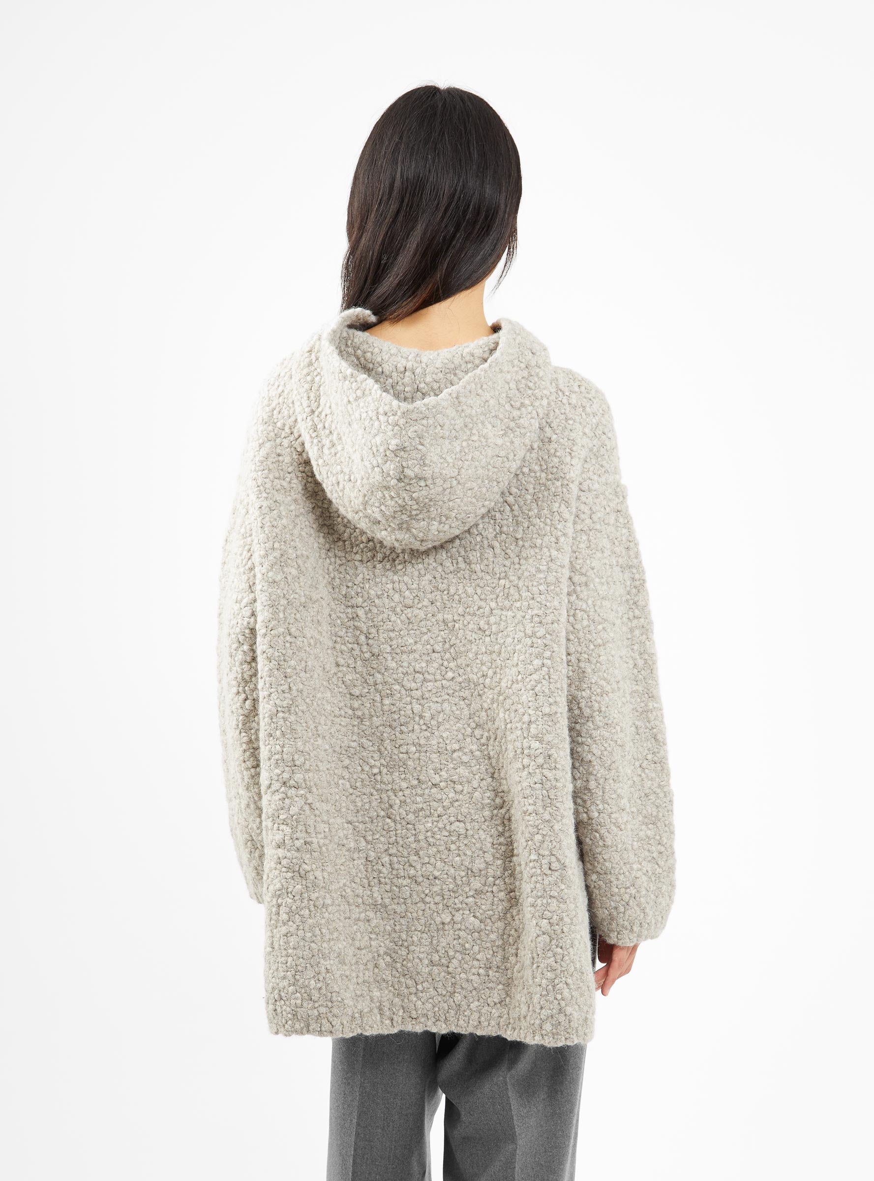Berber Hooded Sweater Grey