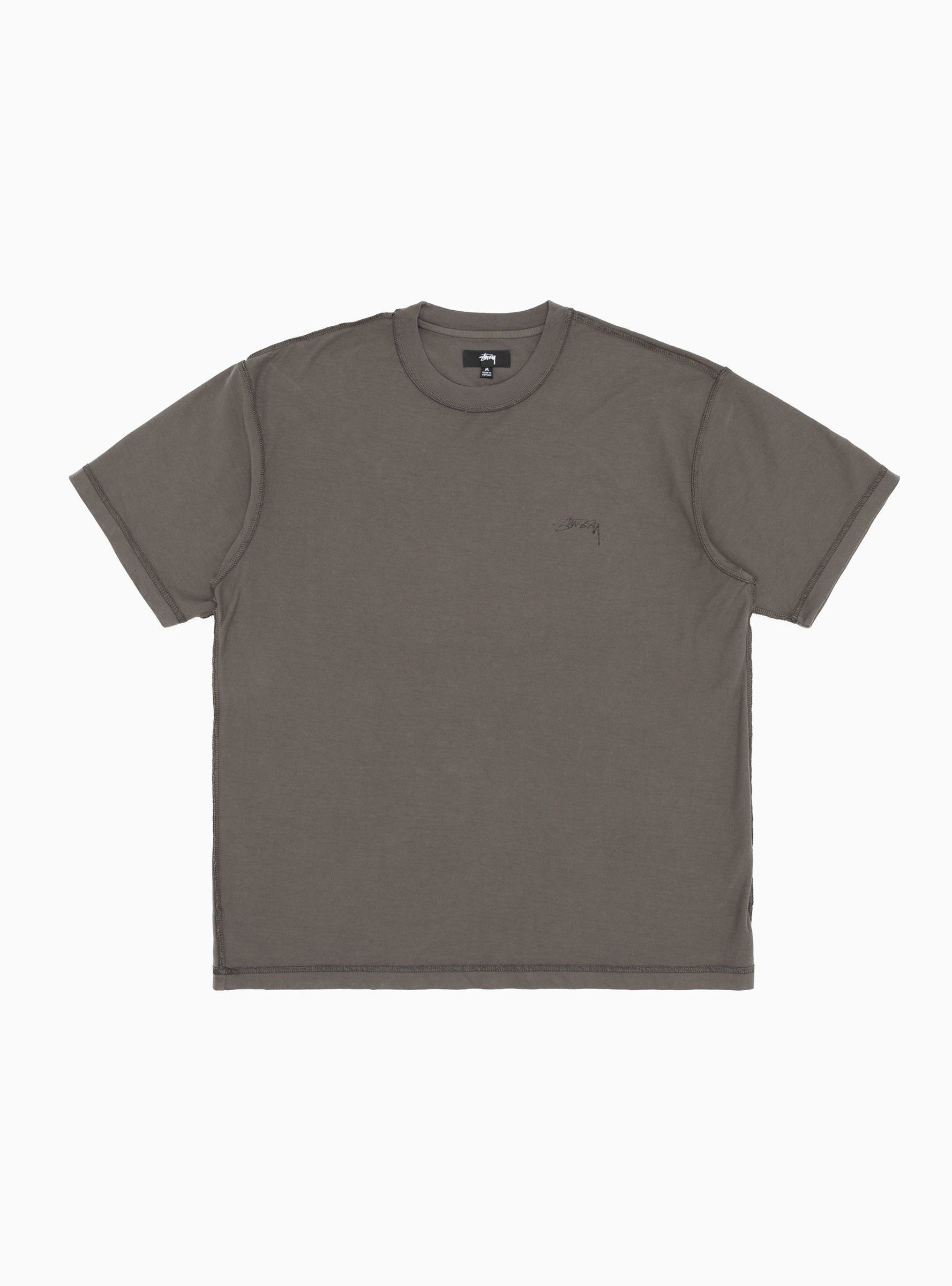 Inside Out Pigment Dyed T-shirt Black by Stüssy | Couverture & The