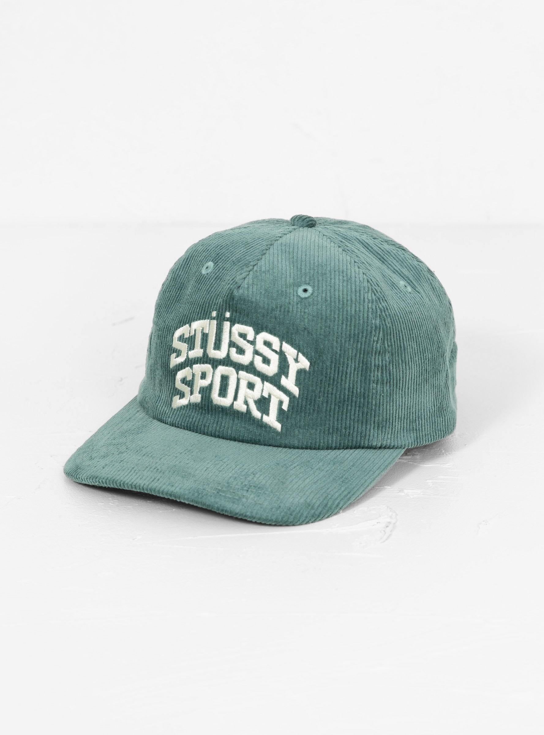 Sport Arch Cord Strapback Cap Dark Teal by Stüssy | Couverture