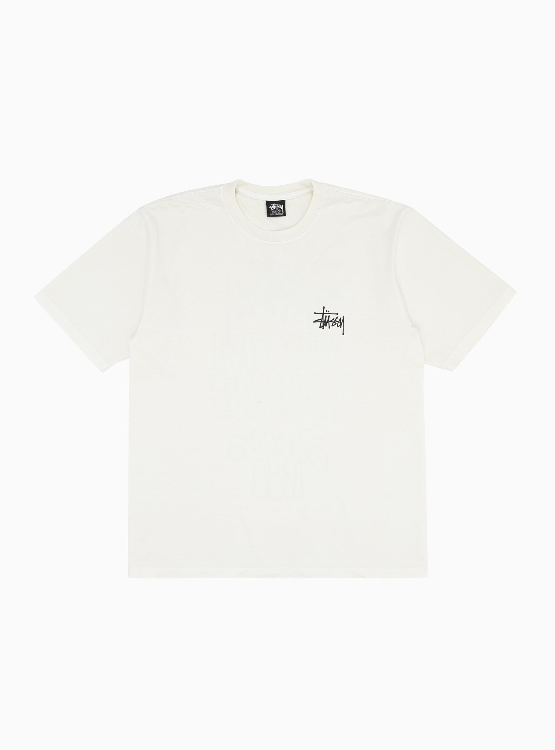 Built Tough Pigment Dyed T-shirt Natural by Stüssy | Couverture & The ...