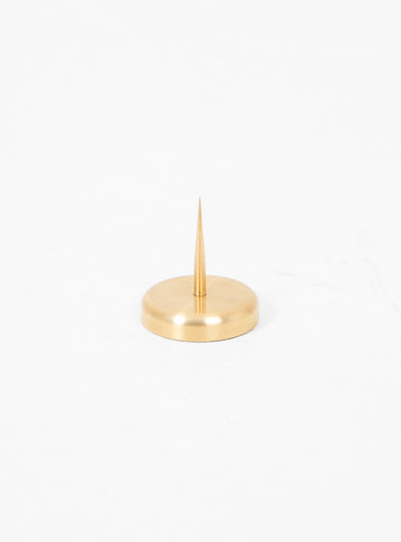 Solid Brass Spike Candle Holder by Wax Atelier