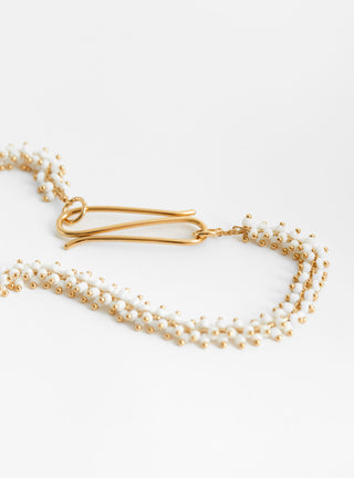 Chain Necklace White Beatriz Palacios At Couverture And The Garbstore Close Up