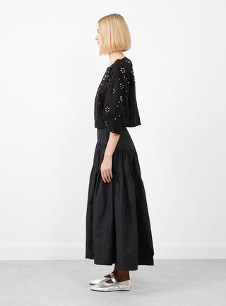 Swift Skirt Black by Rachel Comey at Couverture and The Garbstore side profile 