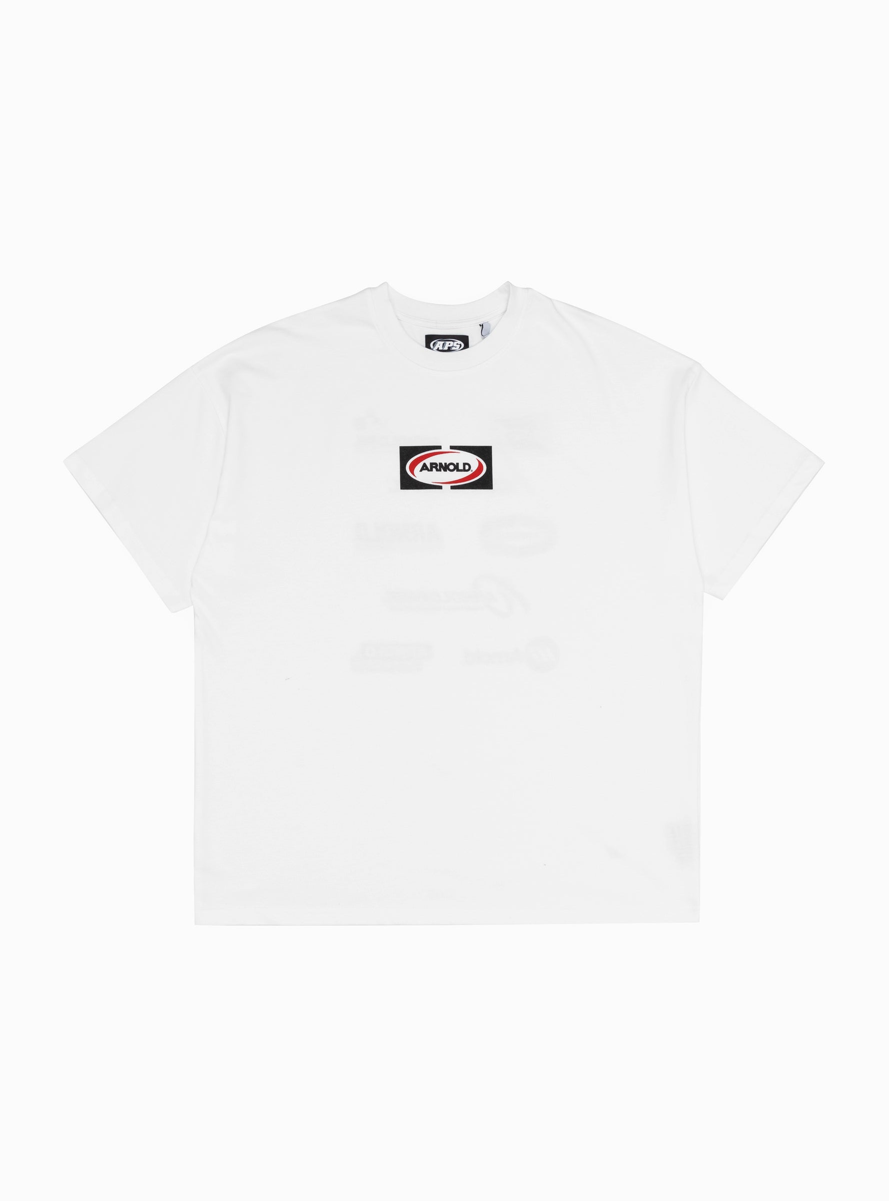 Off white split outlet logo t shirt