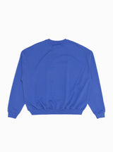 Global Leader Sweatshirt Cobalt Blue At Couverture & The Garbstore By Arnold Park Studios Rear Profile