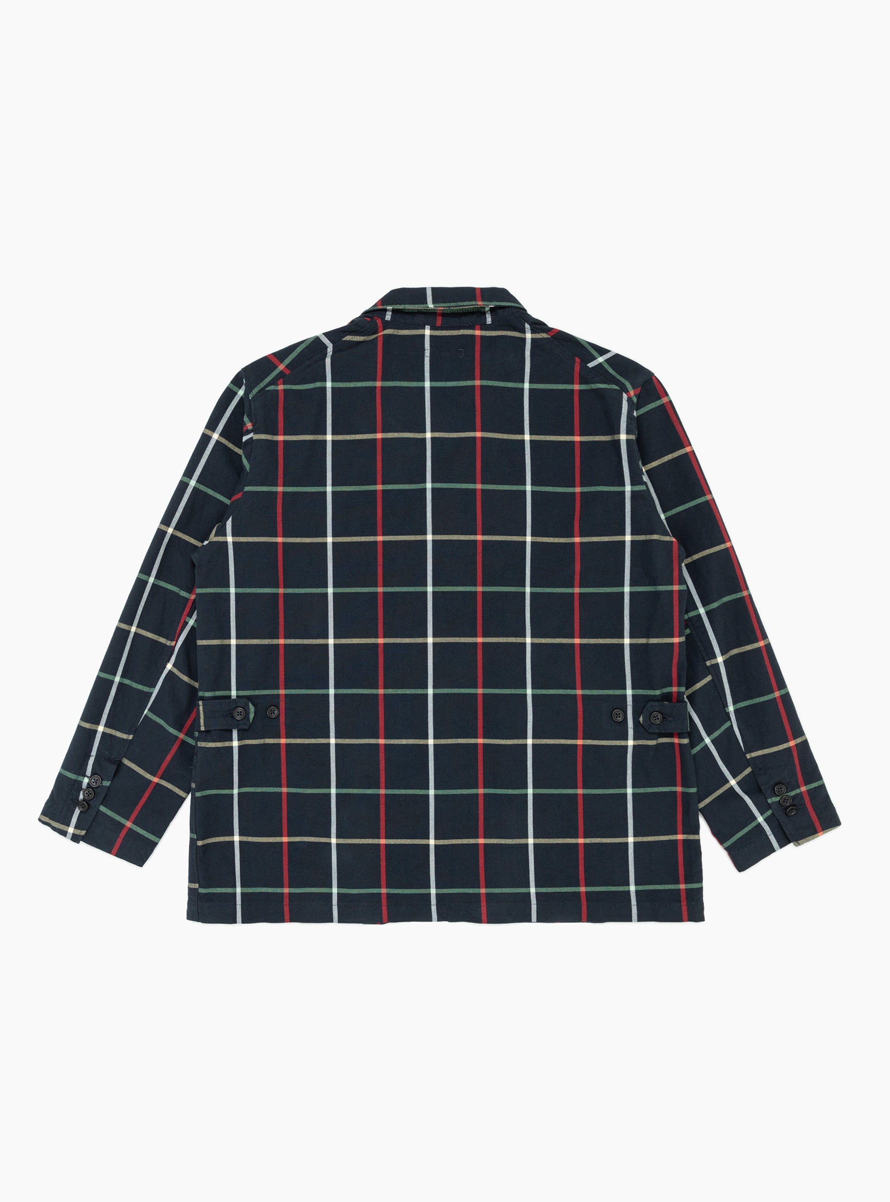 Loiter Jacket Navy Windowpane by Engineered Garments | Couverture & The ...